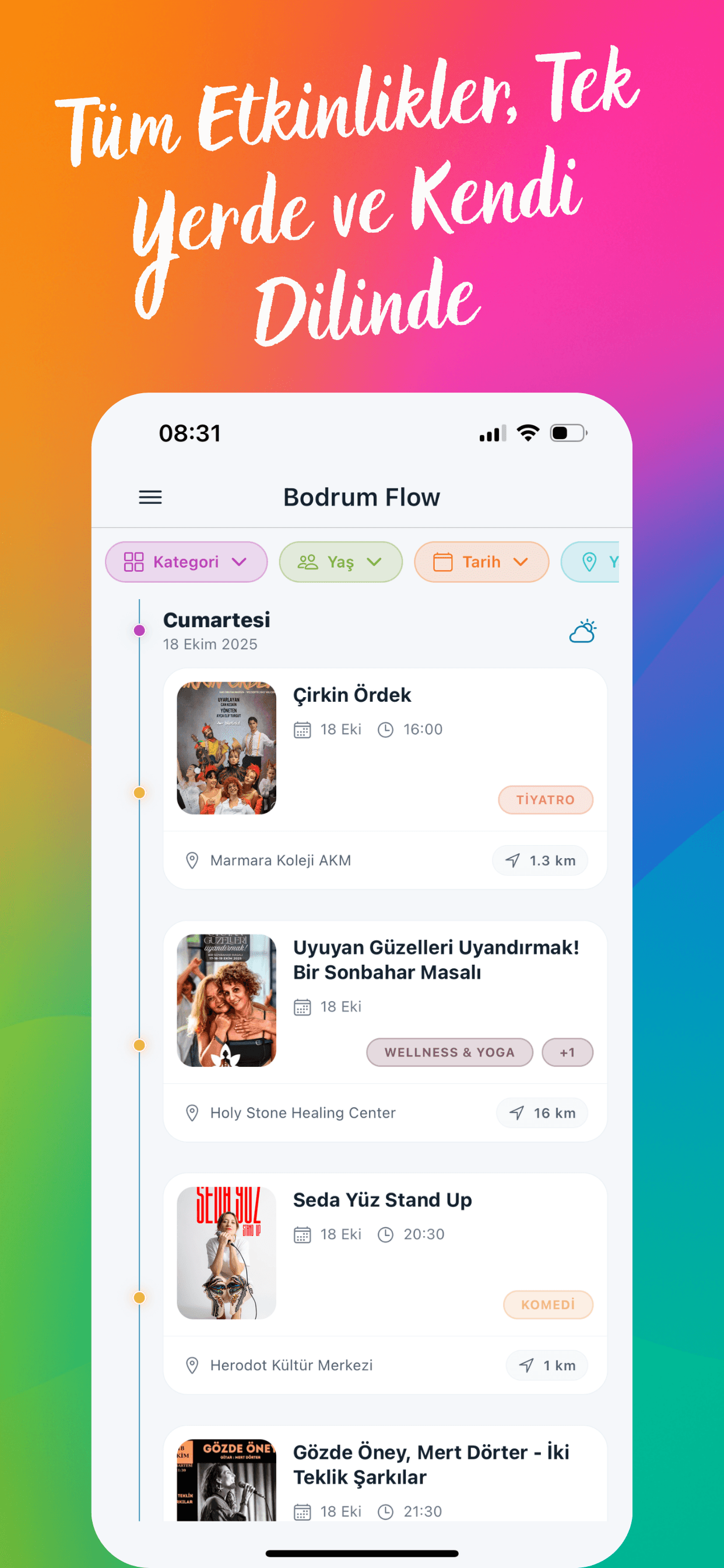 Bodrum Flow mobil uygulama ekran görüntüsü 2